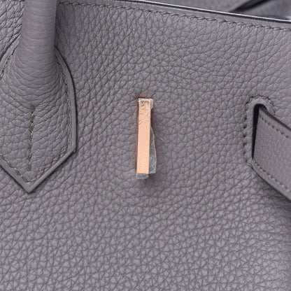 Hermes Togo Birkin 30 Etain 16 of 28
