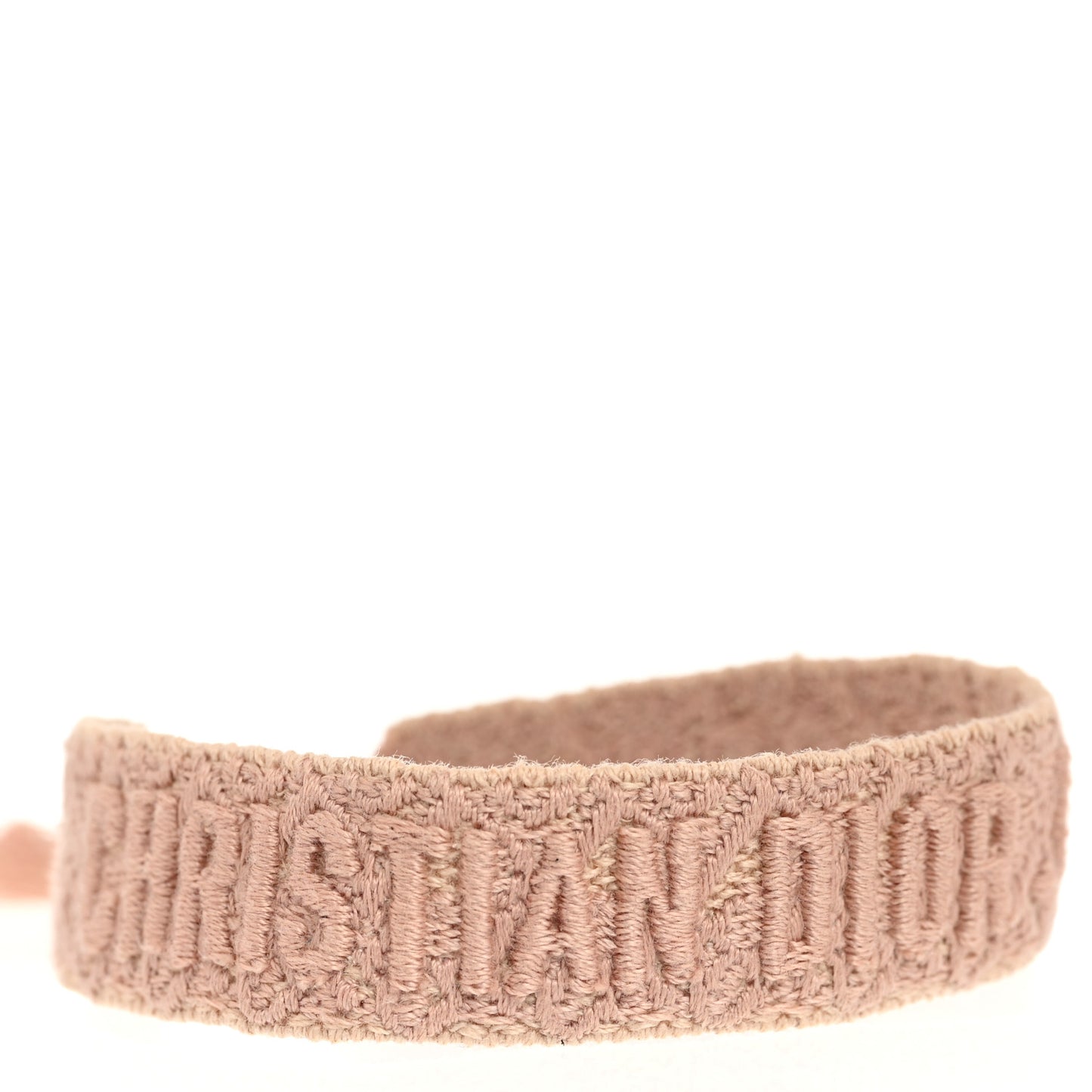 Woven Cotton J'Adior Friendship Bracelet Pink