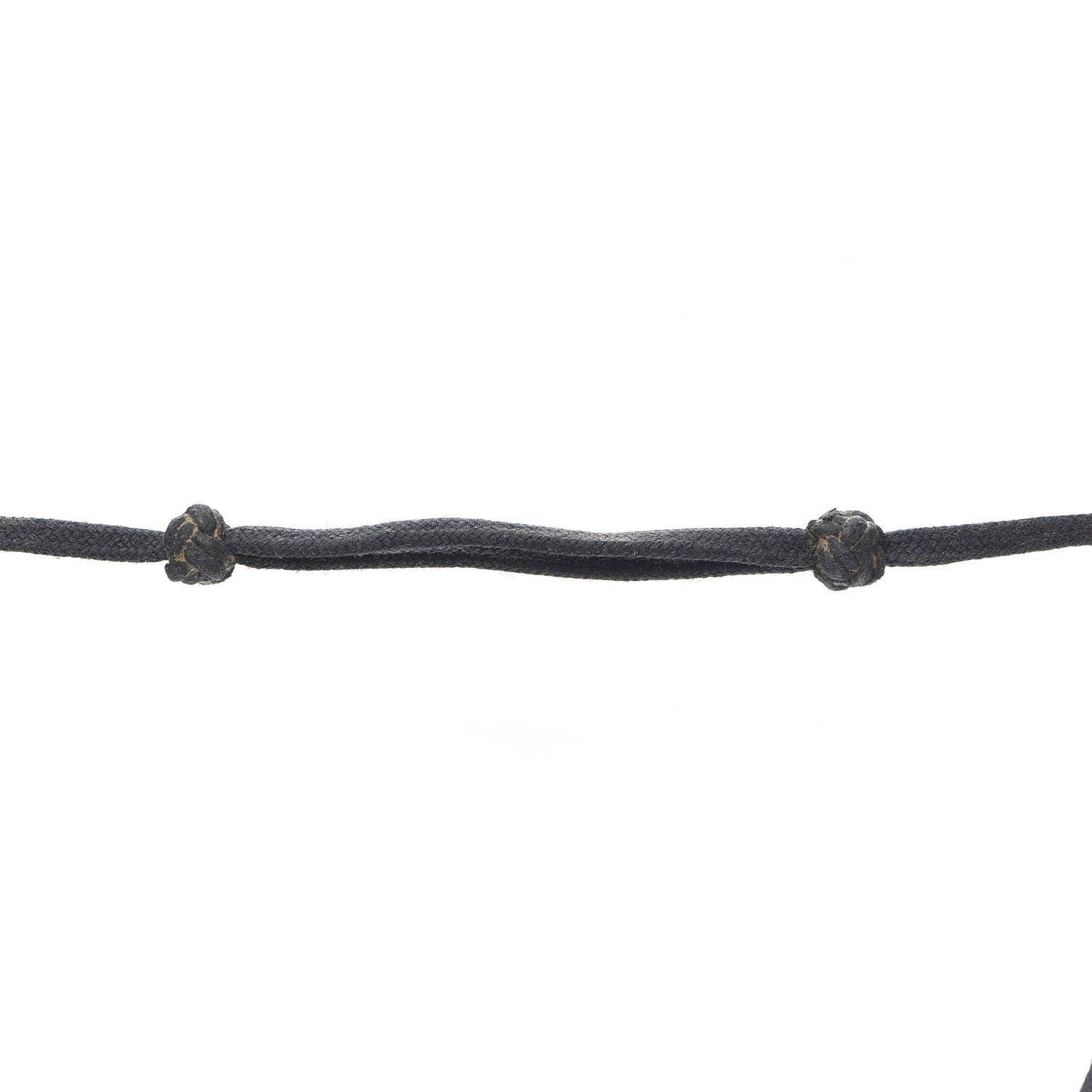 Hermes Buffalo Horn Lacquer Lift Necklace Black 4 of 5
