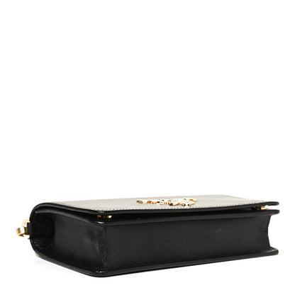 Prada Saffiano Lux Mini Crossbody Bag Black 3 of 8