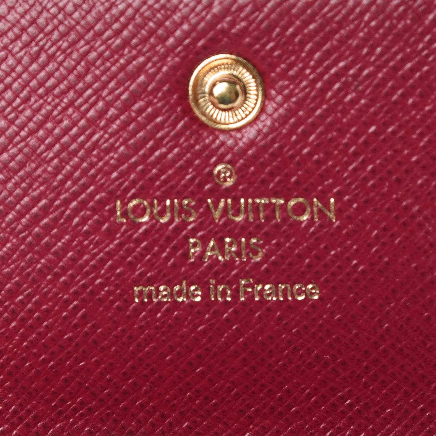 Monogram 4 Key Multicles Holder Fuchsia