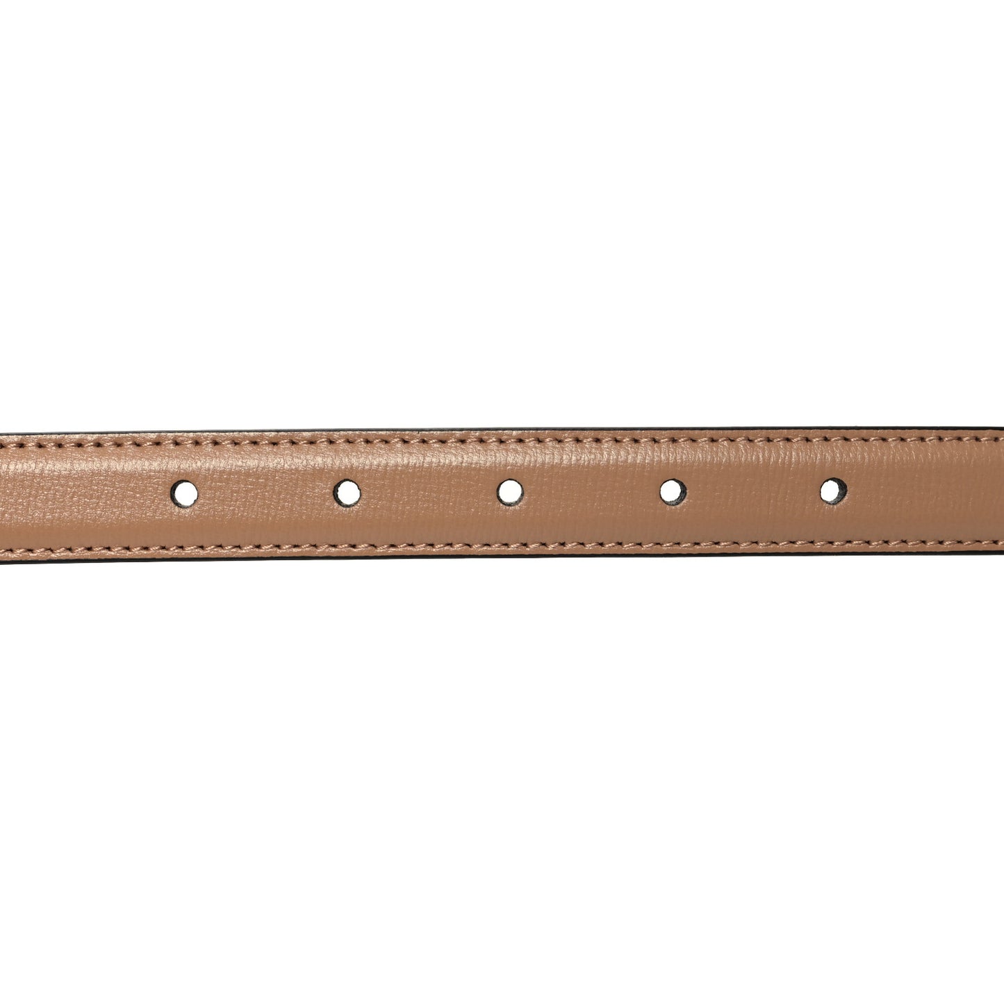 Azalea Calfskin Enamel Monochrome Double G 20mm Belt 70 28 Camelia