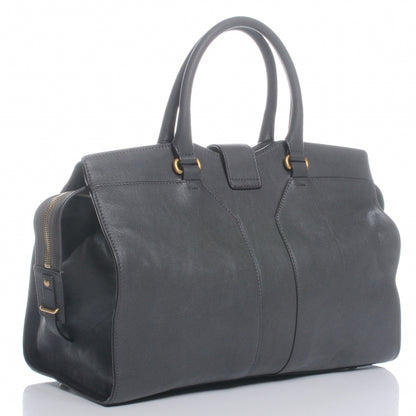 Saint Laurent Leather Medium Cabas Chyc Grey 3 of 8