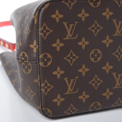 Louis Vuitton Monogram Neonoe MM Coquelicot 9 of 10