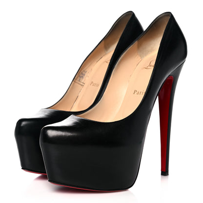 Christian Louboutin Kid Daffodile 160 Pumps 40.5 Black 3 of 12
