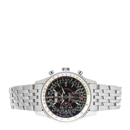 Breitling Stainless Steel 43mm Navitimer Montbrilliant Datora Automatic Watch Black A21330 2 of 5