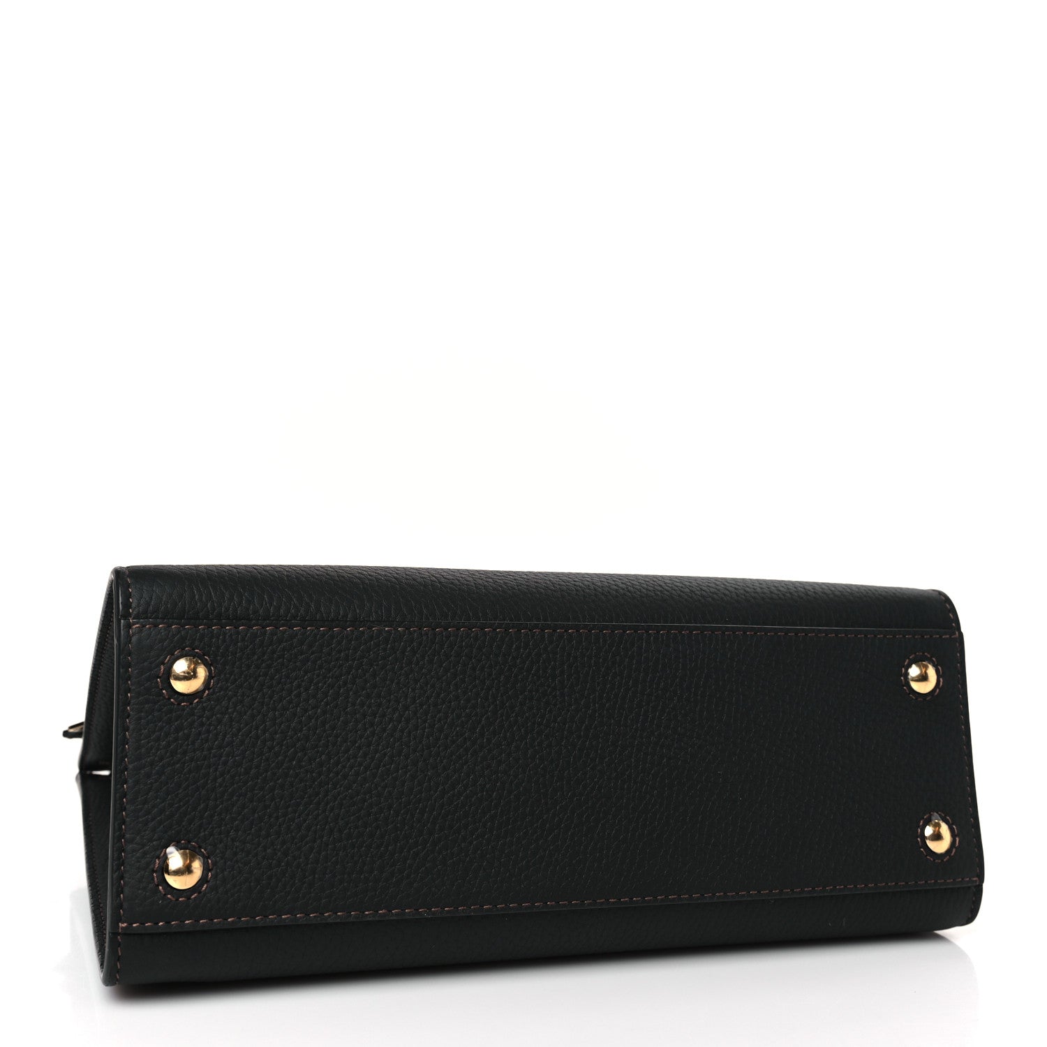 Burberry Grained Calfskin Small Frances Tote Black 4 of 8