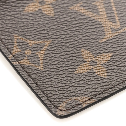 Louis Vuitton Monogram Josephine Wallet Zippered Insert Rose Ballerine 7 of 8