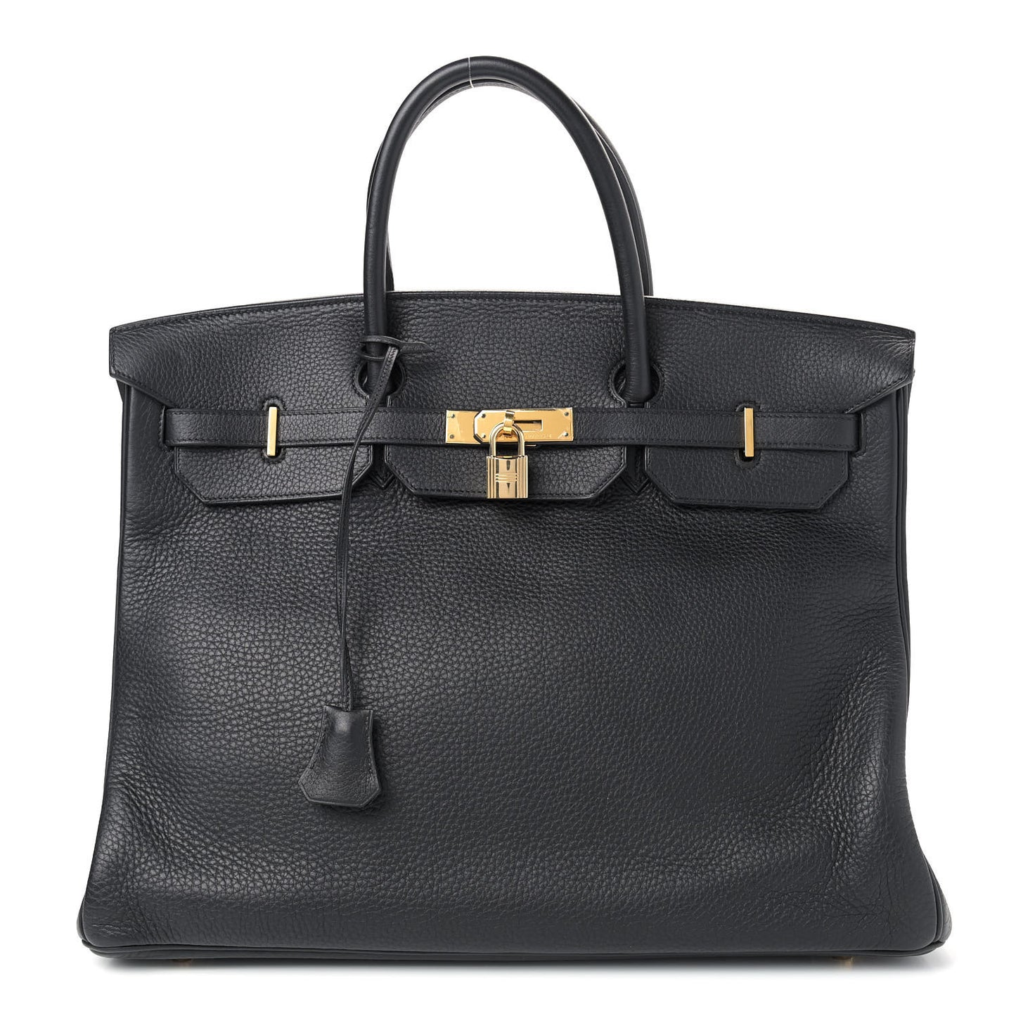 Taurillon Clemence Birkin 40 Black