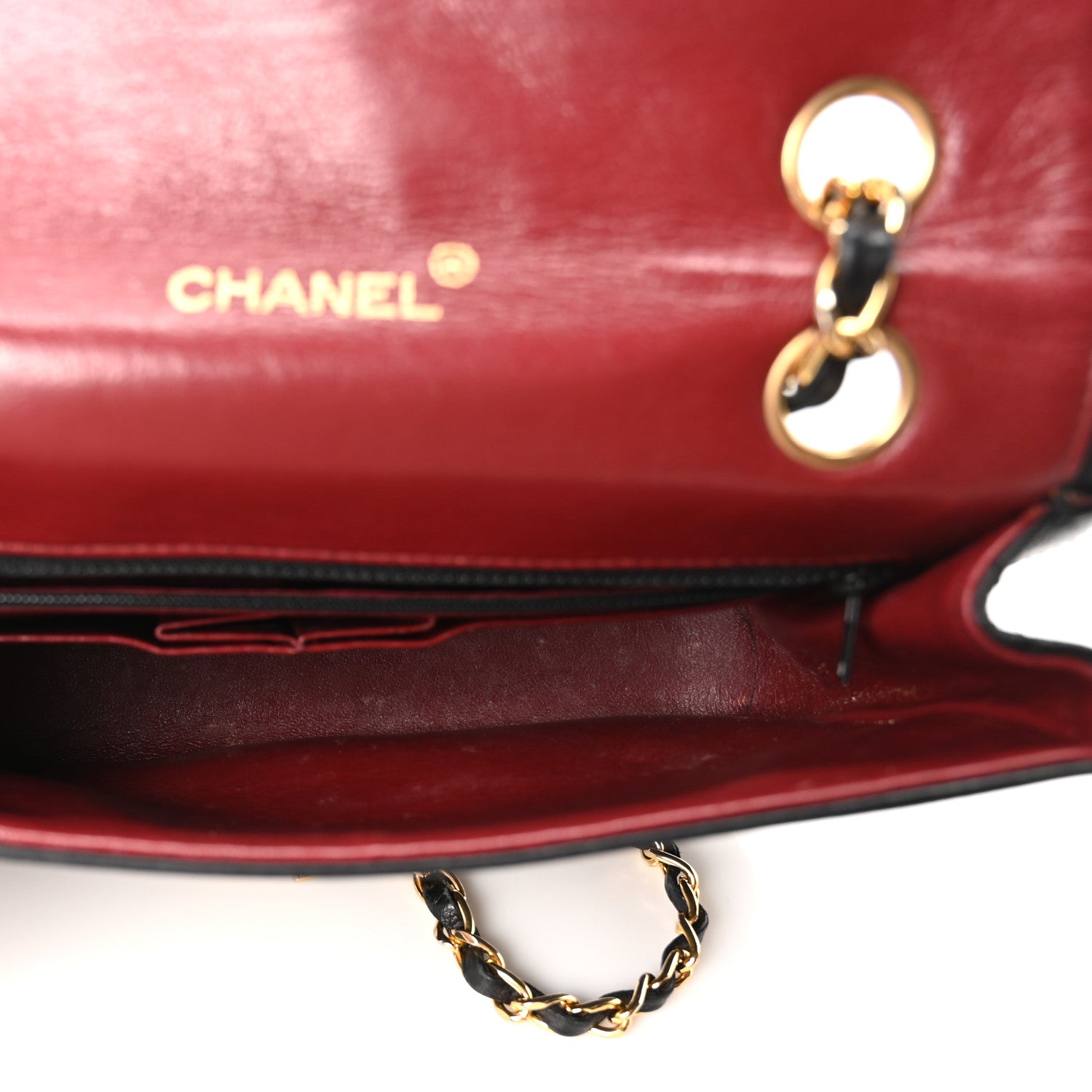 Chanel Lambskin Quilted Small Single Flap Black 5 of 10