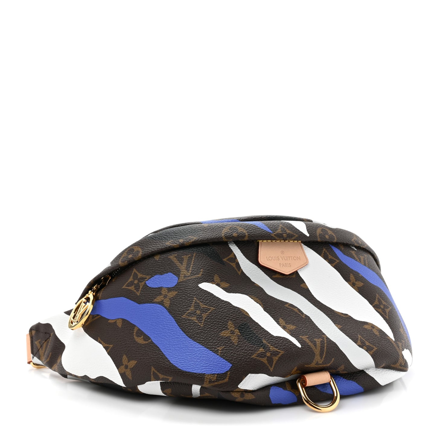 x LoL Monogram Bumbag Blue Silver