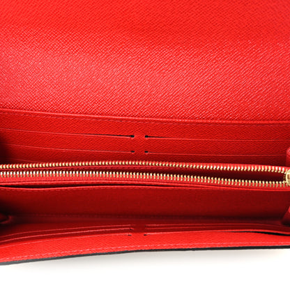 Louis Vuitton Monogram Sarah Wallet NM Coquelicot 5 of 8