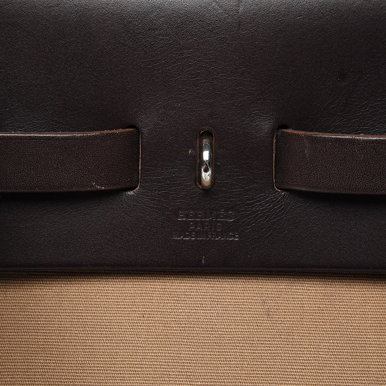 Hermes Toile Vache Hunter Herbag 30 PM Backpack Etoupe Ebene 9 of 17