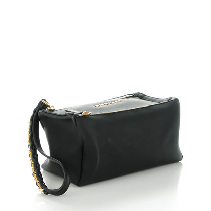 Givenchy Rubber Effect Calfskin Pandora Wristlet Black 4 of 7