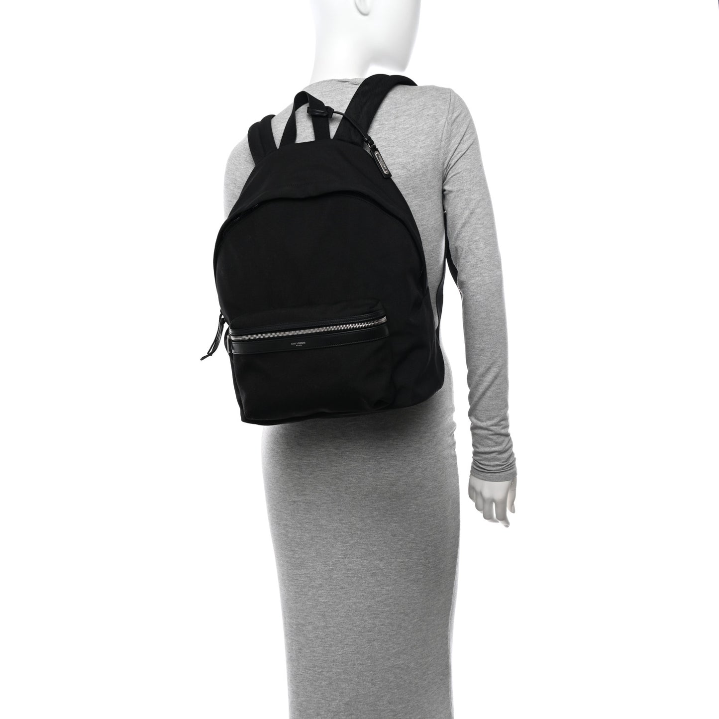 Canvas City Backpack Black
