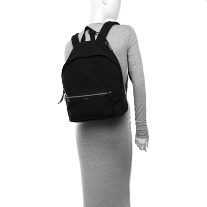 Saint Laurent Canvas City Backpack Black 2 of 10