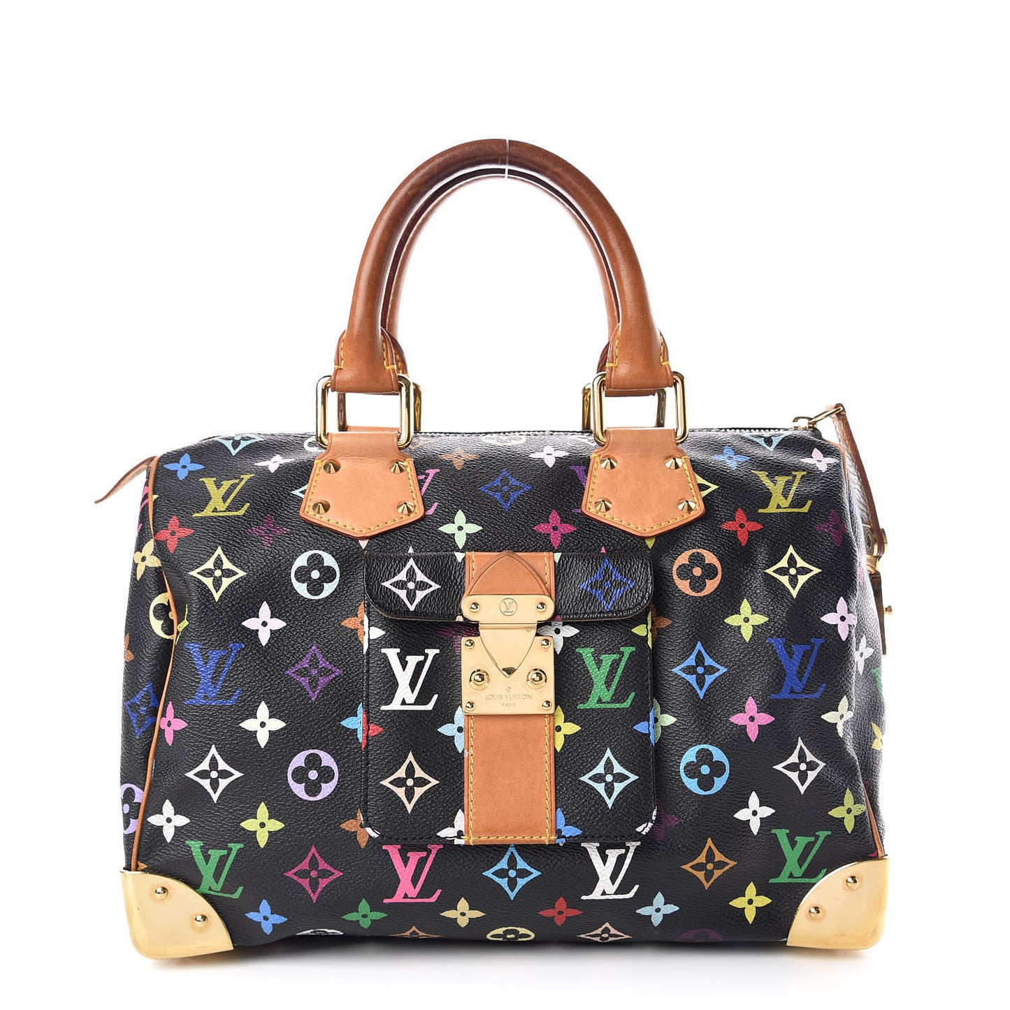 Monogram Multicolor Speedy 30 Black