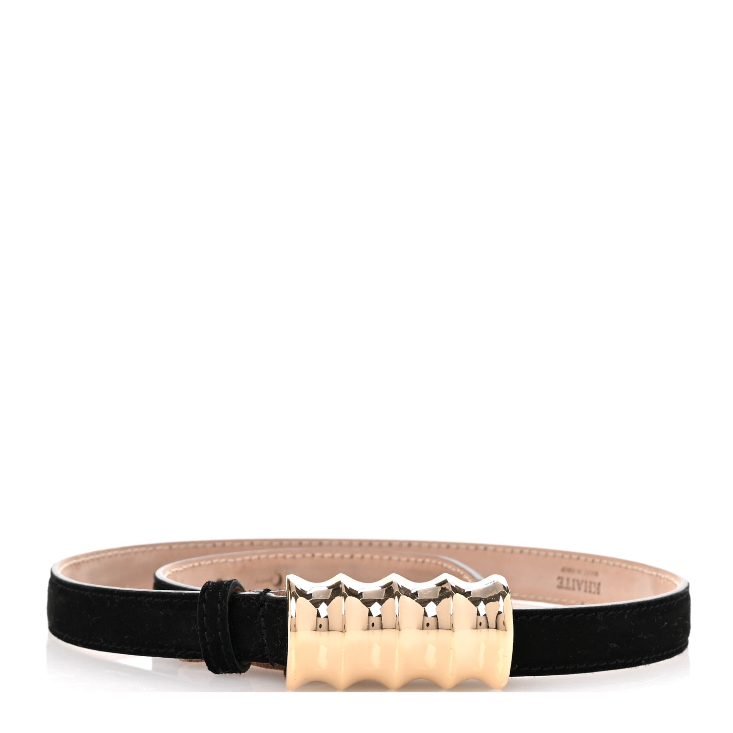 Khaite Suede Julius Belt 75 30 Black 1 of 7