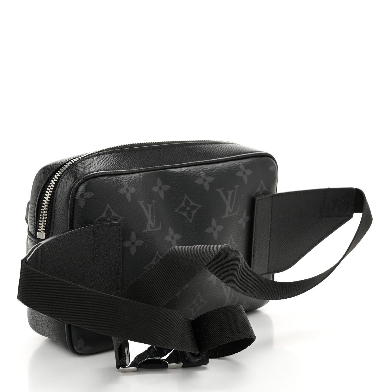 Louis Vuitton Taiga Monogram Eclipse Outdoor Bum Bag Black 3 of 9