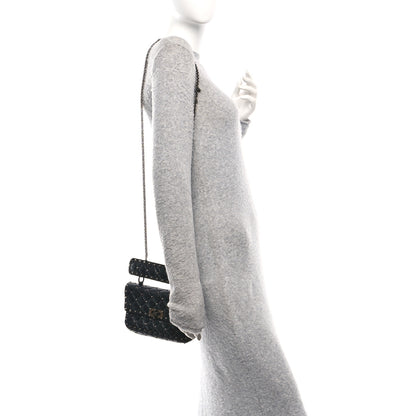 Valentino Garavani Craquele Nappa Small Rockstud Spike Shoulder Bag Black 2 of 10