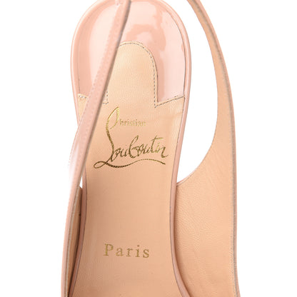 Christian Louboutin Patent Clare Sling 80 Pumps 38.5 Antoinette 7 of 9