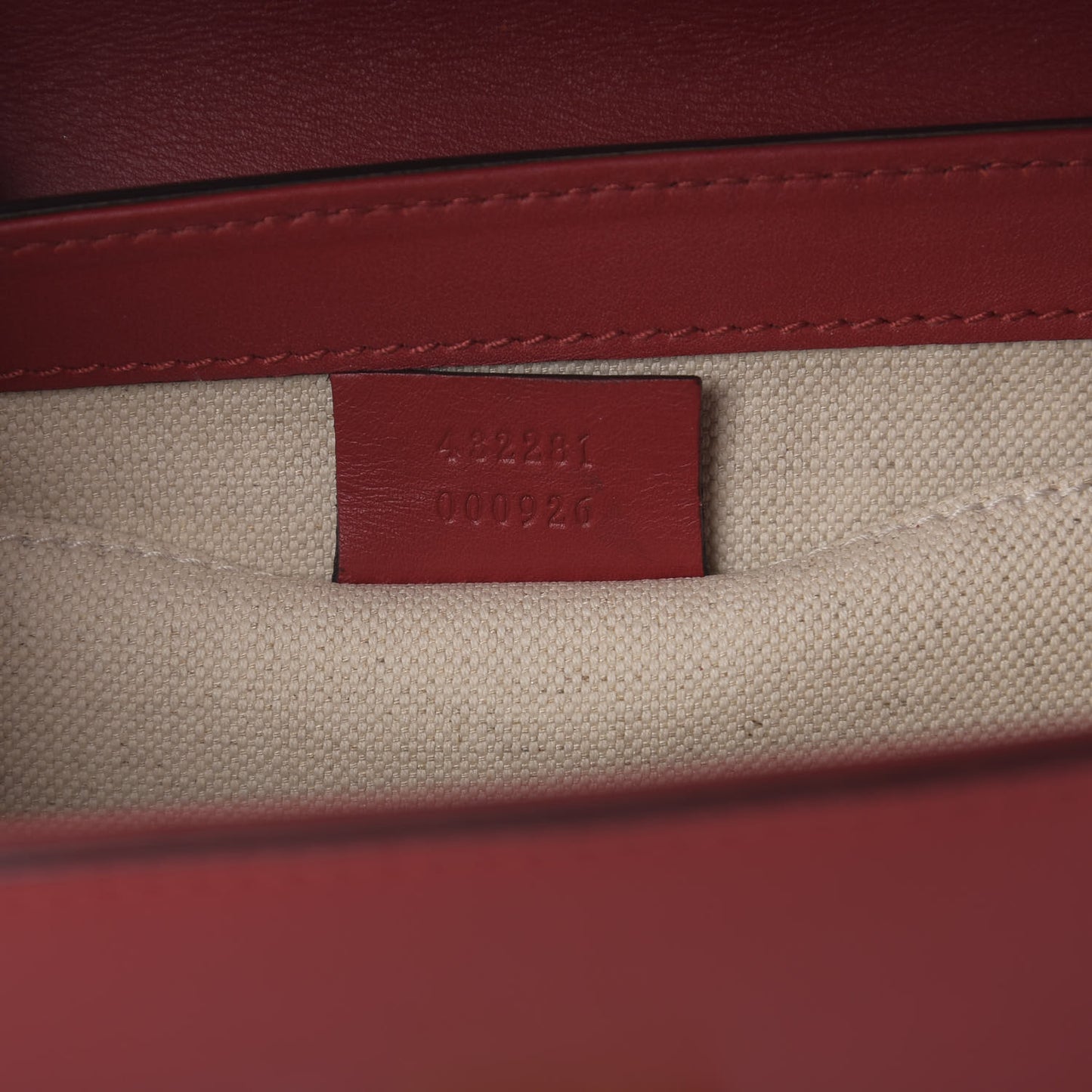 Calfskin Peony Small Chain Shoulder Bag Hibiscus Red