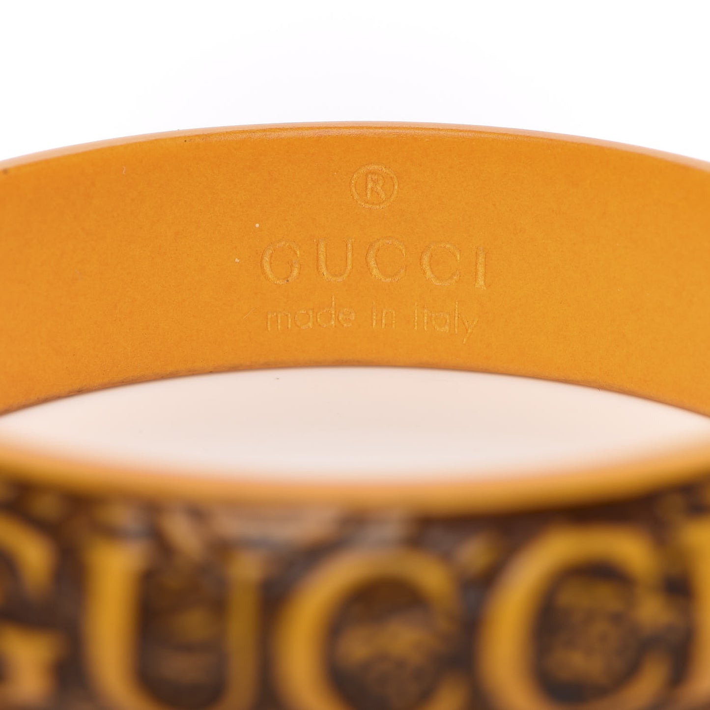 Resin Flora Bracelet S Giallo