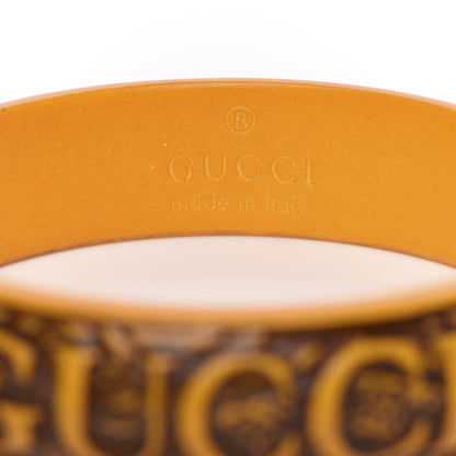Gucci Resin Flora Bracelet S Giallo 6 of 7