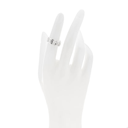 Tiffany Sterling Silver Wide Atlas Open Ring 50 5.25 2 of 4