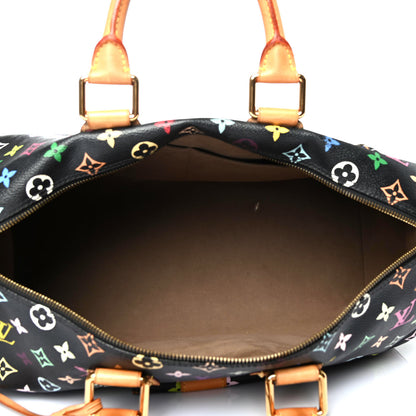 Louis Vuitton Monogram Multicolor Speedy 40 Black 4 of 4