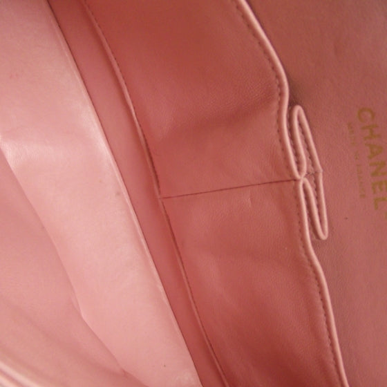 Chanel Caviar Medium Double Flap Pink GHW 7 of 12