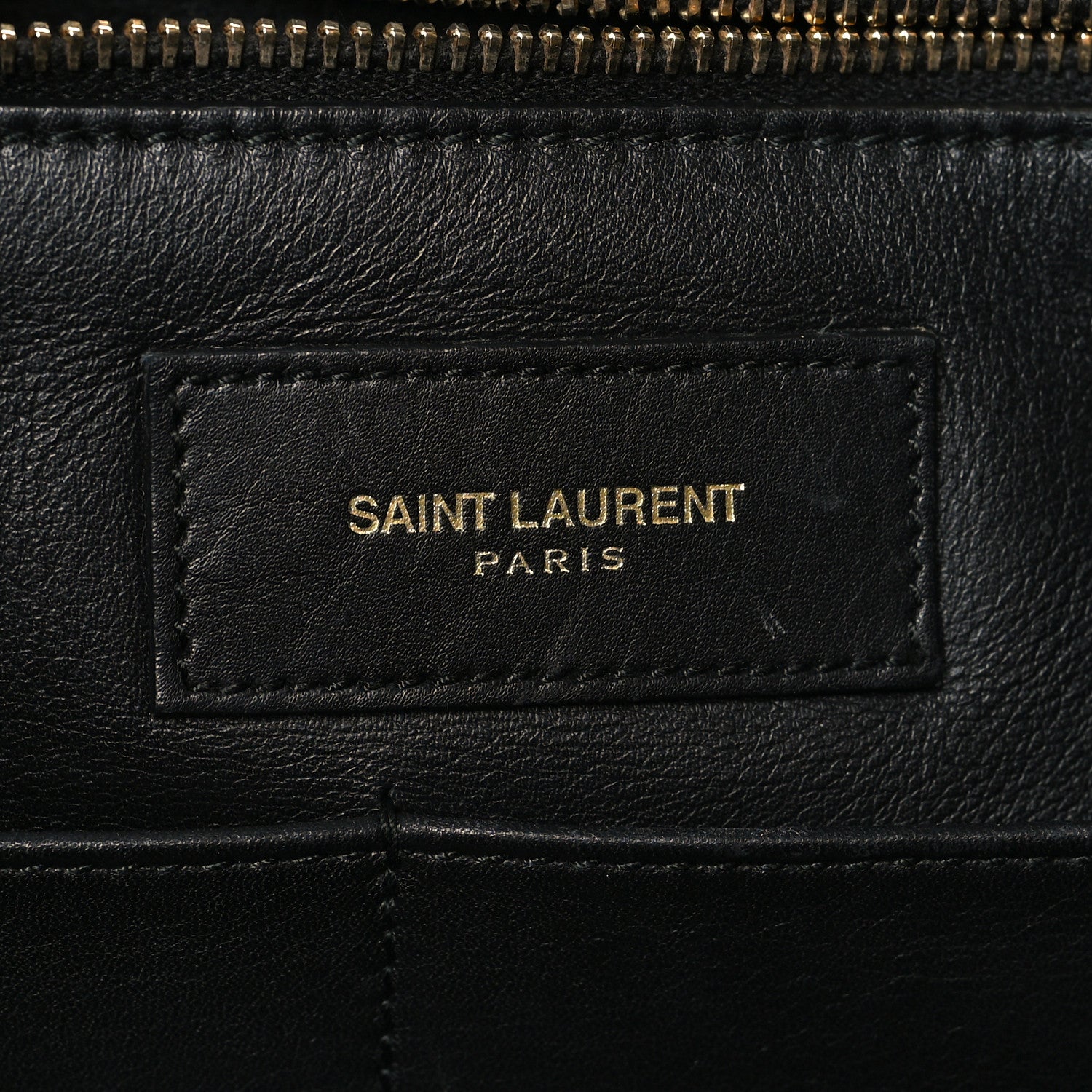 Saint Laurent Calfskin Medium Classic Y Cabas Black 6 of 12