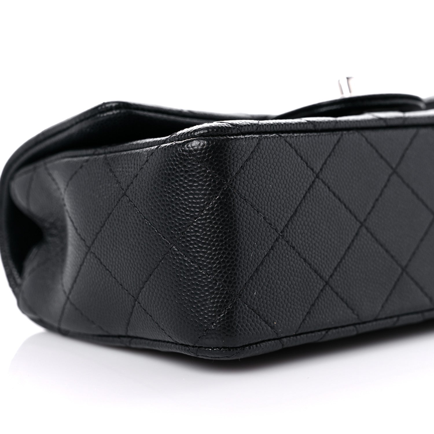 Chanel Caviar Quilted Mini Rectangular Flap Black 8 of 10