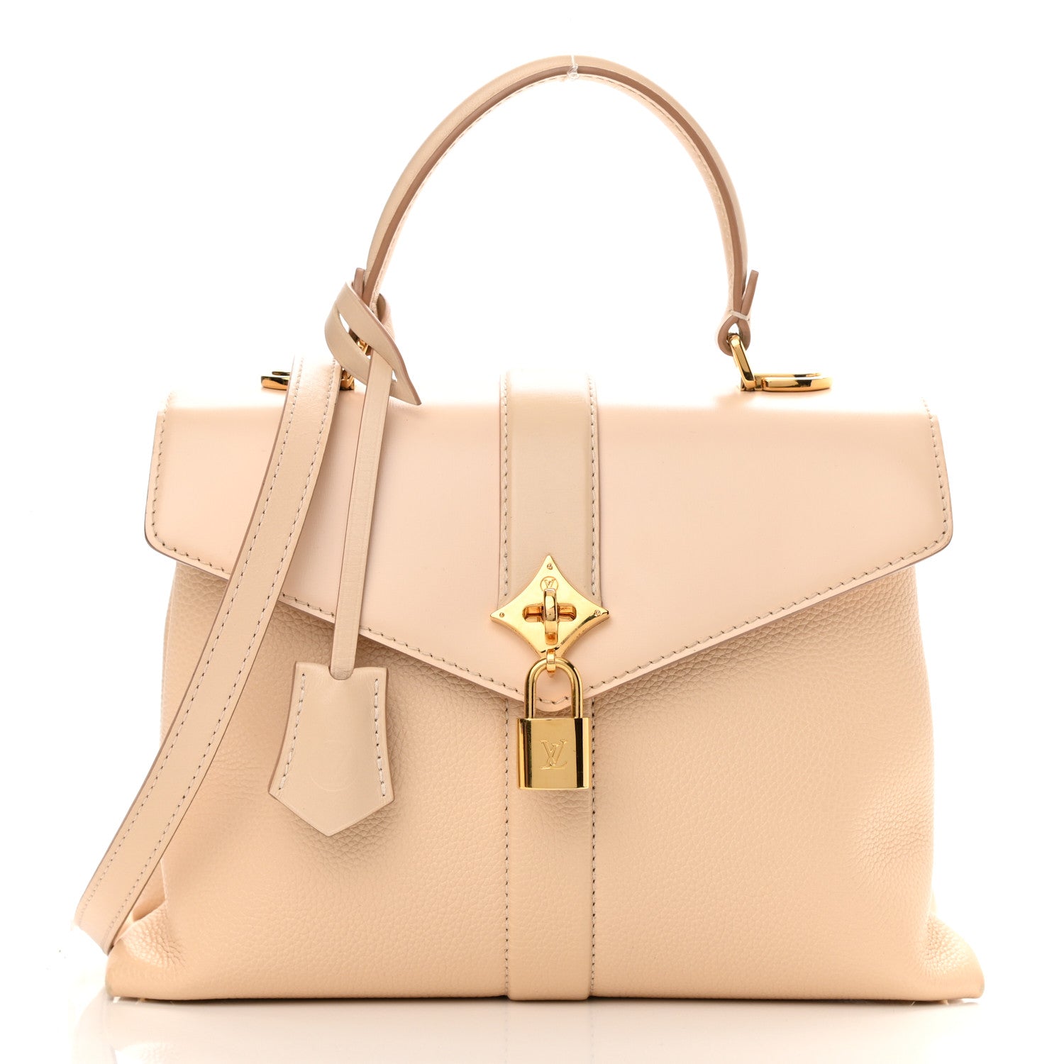 Louis Vuitton Grained Smooth Calfskin Rose Des Vents PM Creme 1 of 13