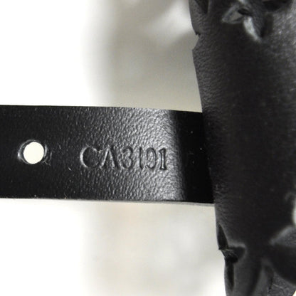 Louis Vuitton Calfskin Flower It Bracelet Black 5 of 6