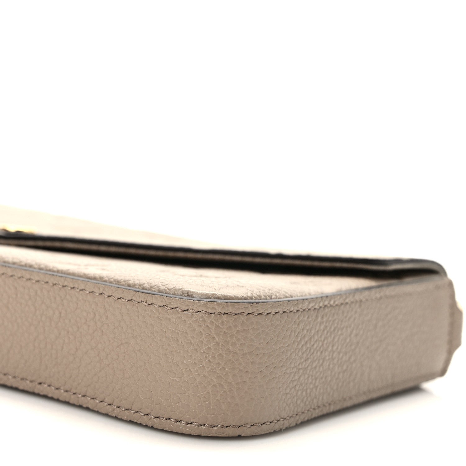 Louis Vuitton Empreinte Pochette Felicie Chain Wallet Tourterelle 10 of 11