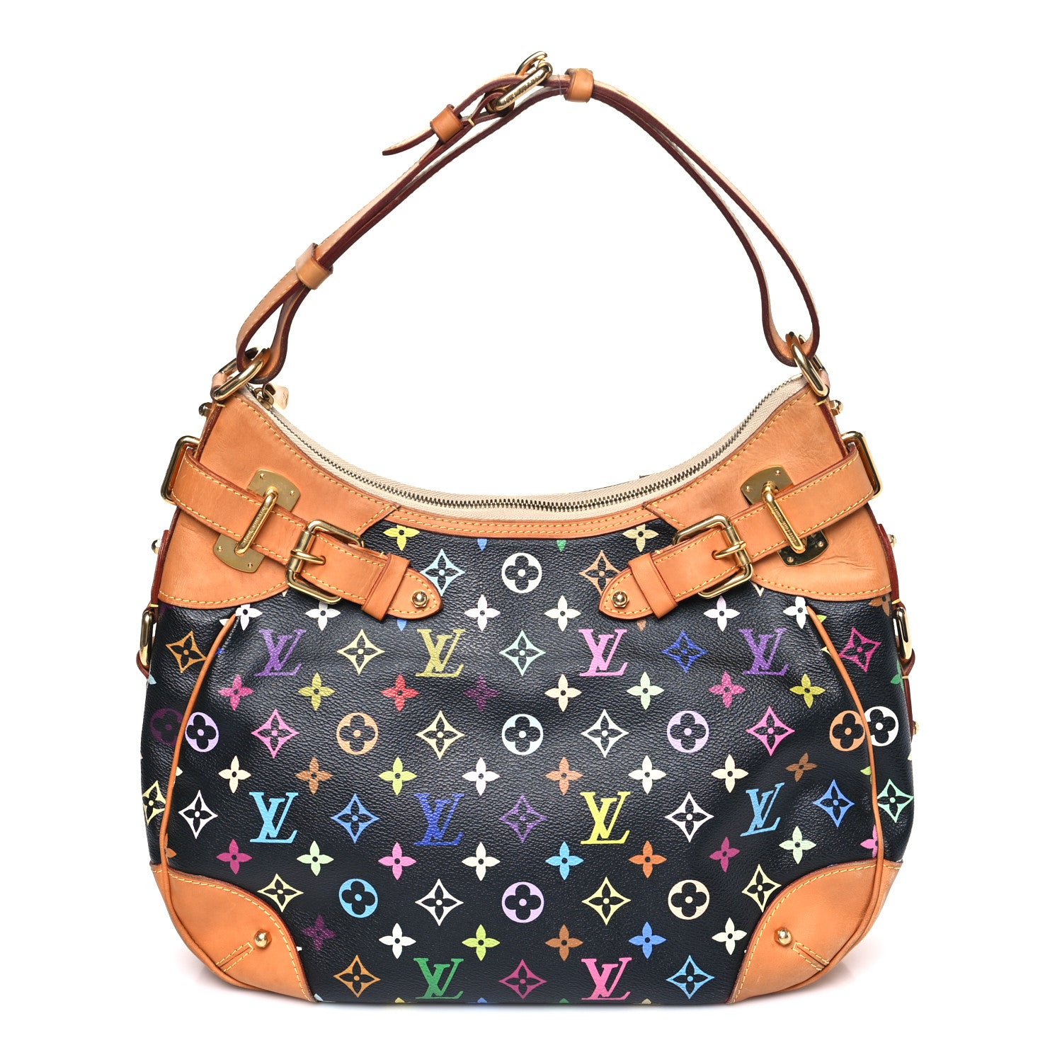 Louis Vuitton Monogram Multicolor Greta Black 1 of 9