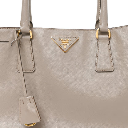 Prada Saffiano Lux Small Tote Argilla 7 of 9