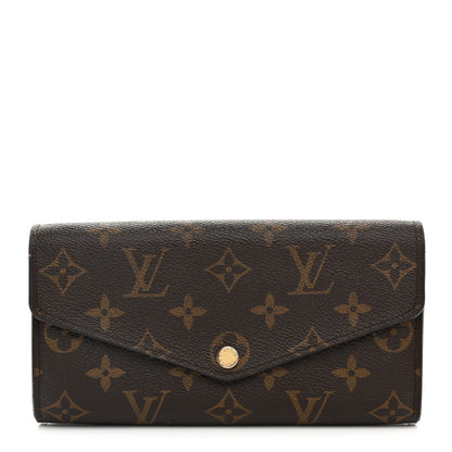 Louis Vuitton Monogram Sarah Wallet NM 1 of 10