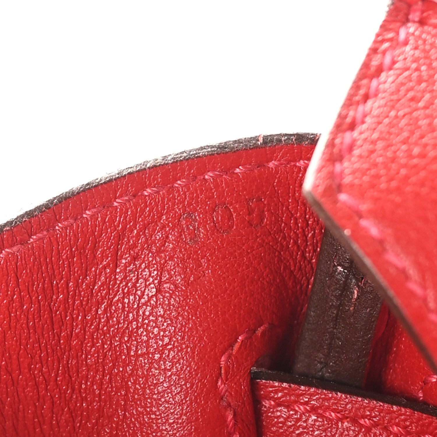 Hermes Swift Birkin 25 Rouge Casaque 7 of 10