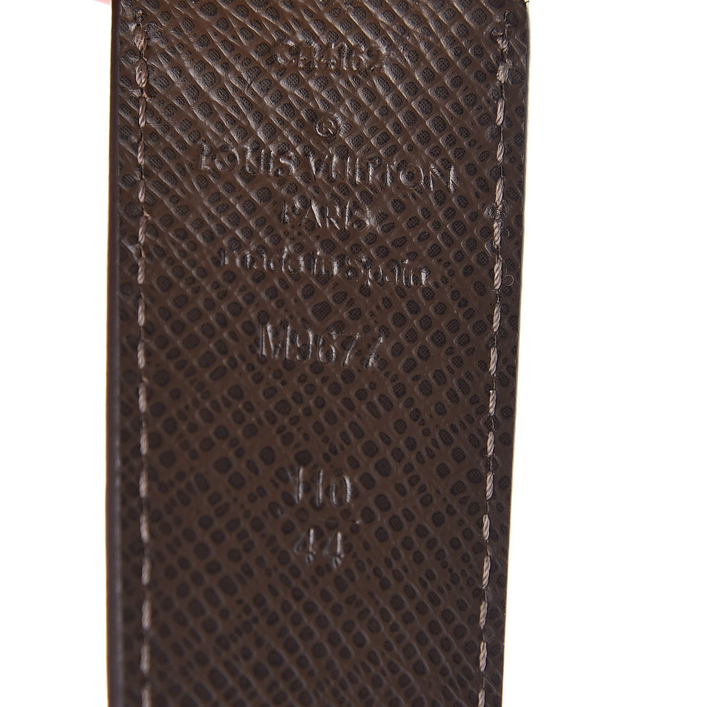 Damier Ebene 35mm Inventeur Reversible Belt 110 44