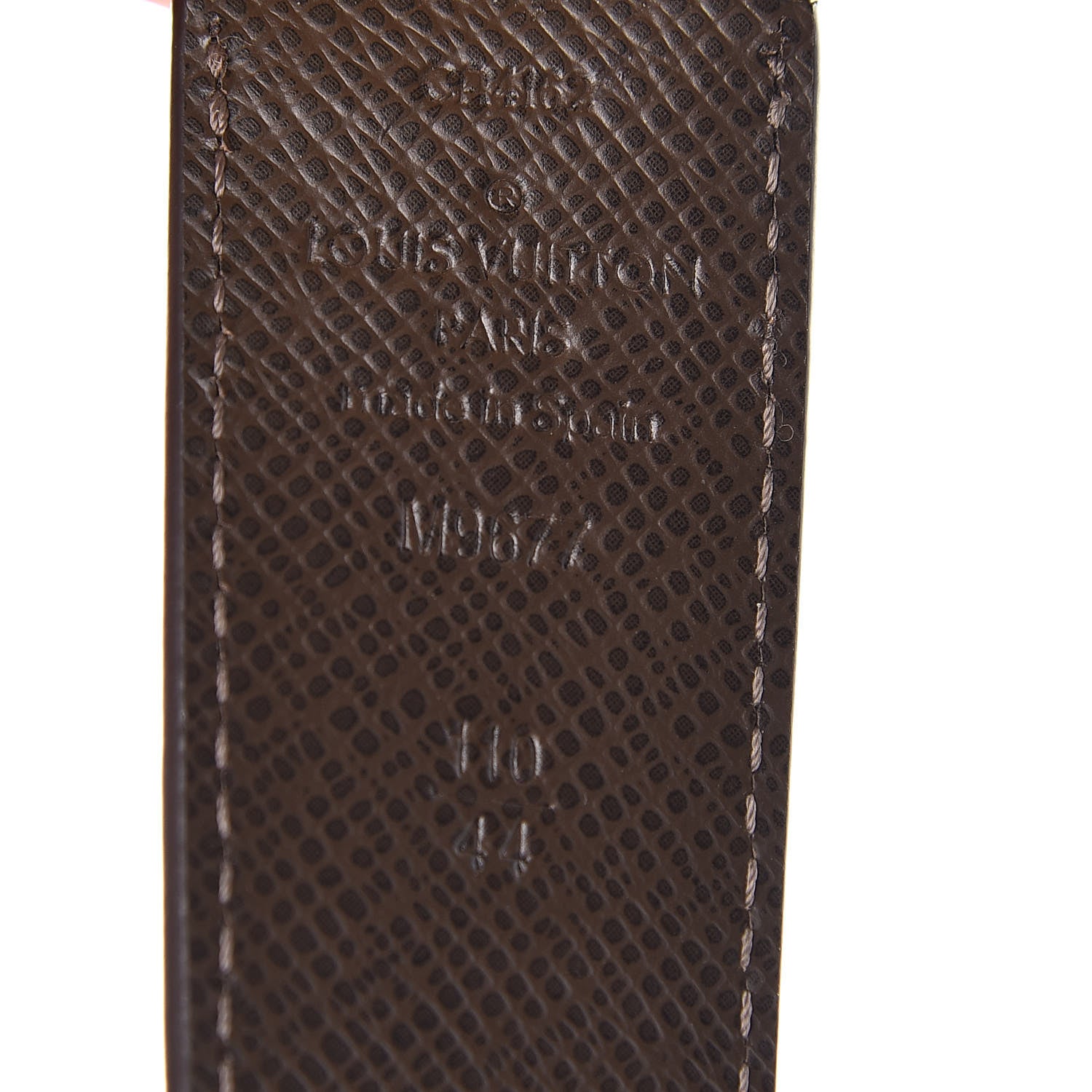 Louis Vuitton Damier Ebene 35mm Inventeur Reversible Belt 110 44 5 of 8
