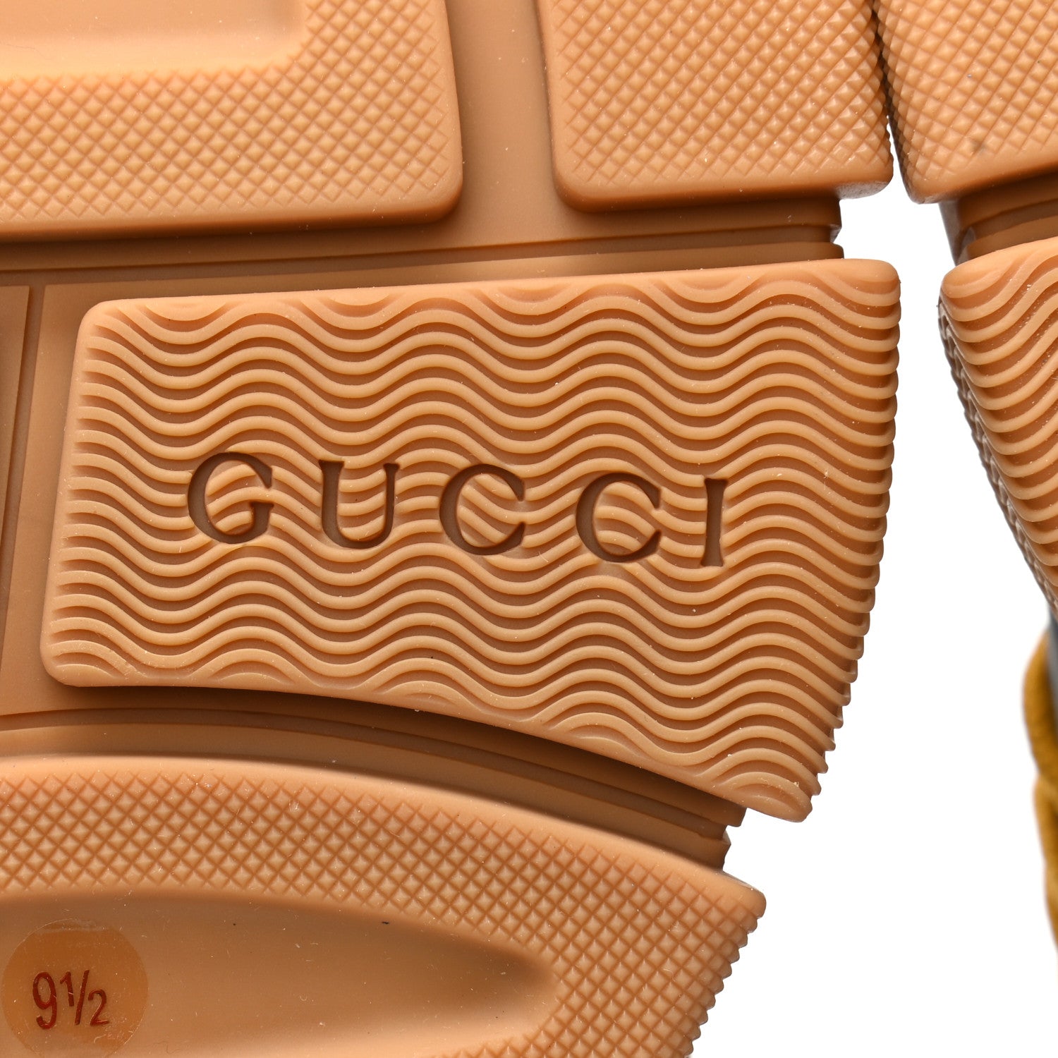 Gucci X SEGA Nylon Suede Calfskin Mens Flashtrek Sneakers 9.5 Bright Splash Poppy Marine Blue 6 of 8