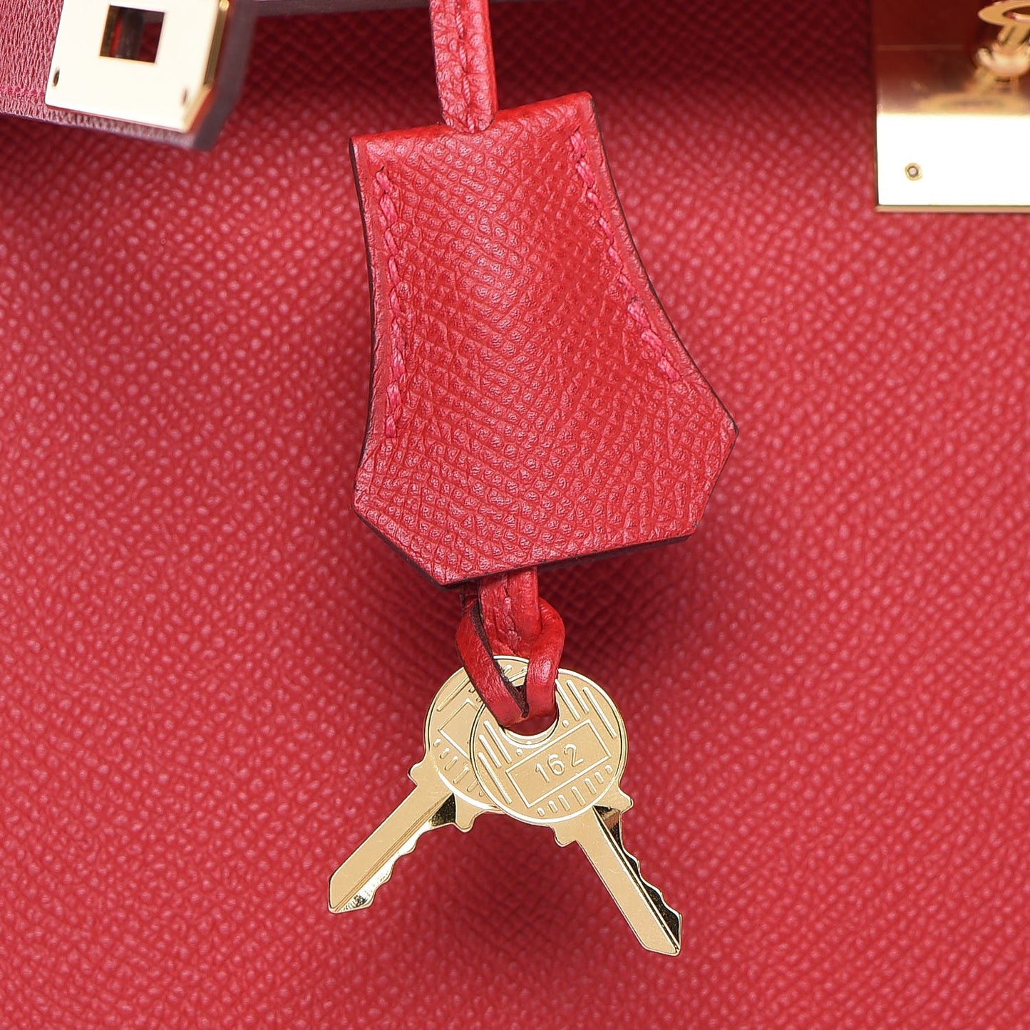 Epsom Kelly Sellier 28 Rouge Casaque