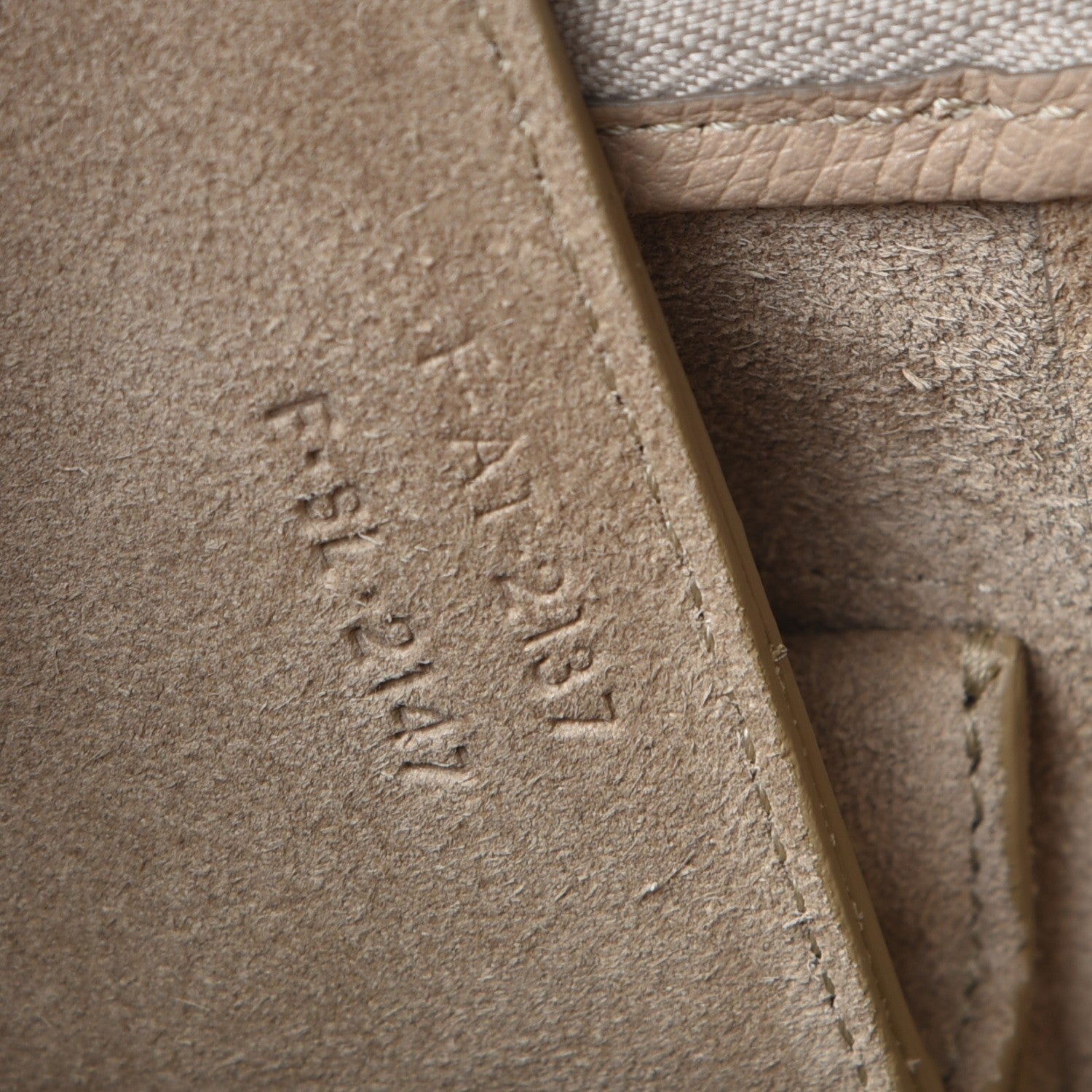 Celine Grained Calfskin Micro Belt Bag Light Taupe 8 of 8