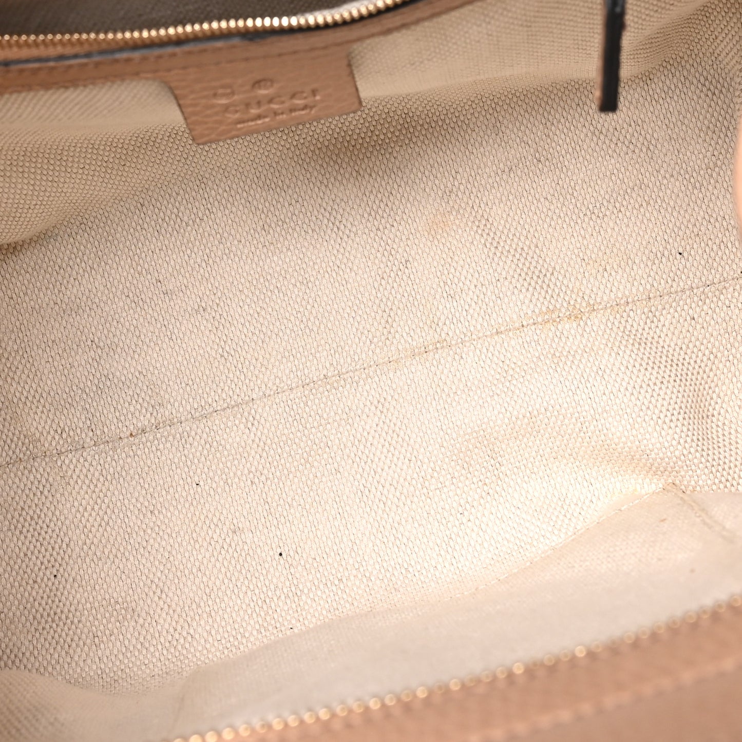 Dollar Calfskin Medium Soho Top Handle Satchel Camelia
