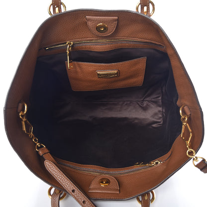 Miu Miu Vitello Daino Tote Cannella 6 of 8