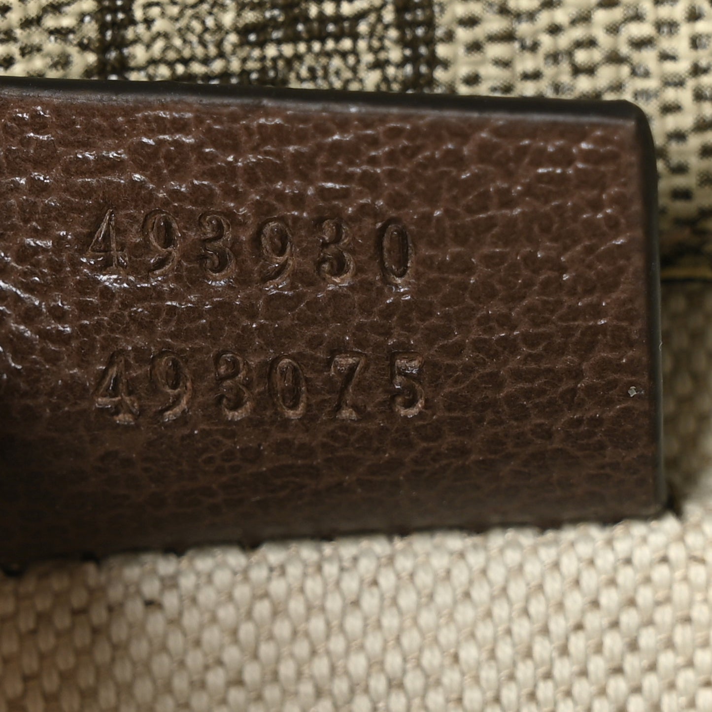 GG Supreme Monogram Neo Vintage Web Belt Bag Brown