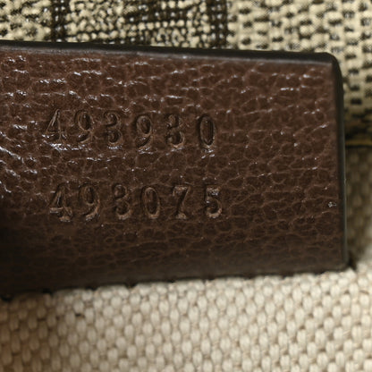 Gucci GG Supreme Monogram Neo Vintage Web Belt Bag Brown 7 of 10