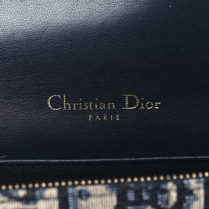 Christian Dior Oblique Saddle Belt Bag Blue 6 of 10
